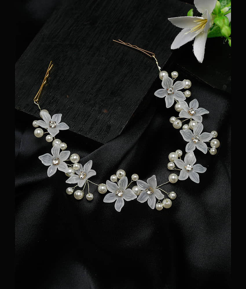 YOUBELLA White Girls Tiaras ( Pack of 1 ) - Jewellery Sets | Buy online on ZillyBuy