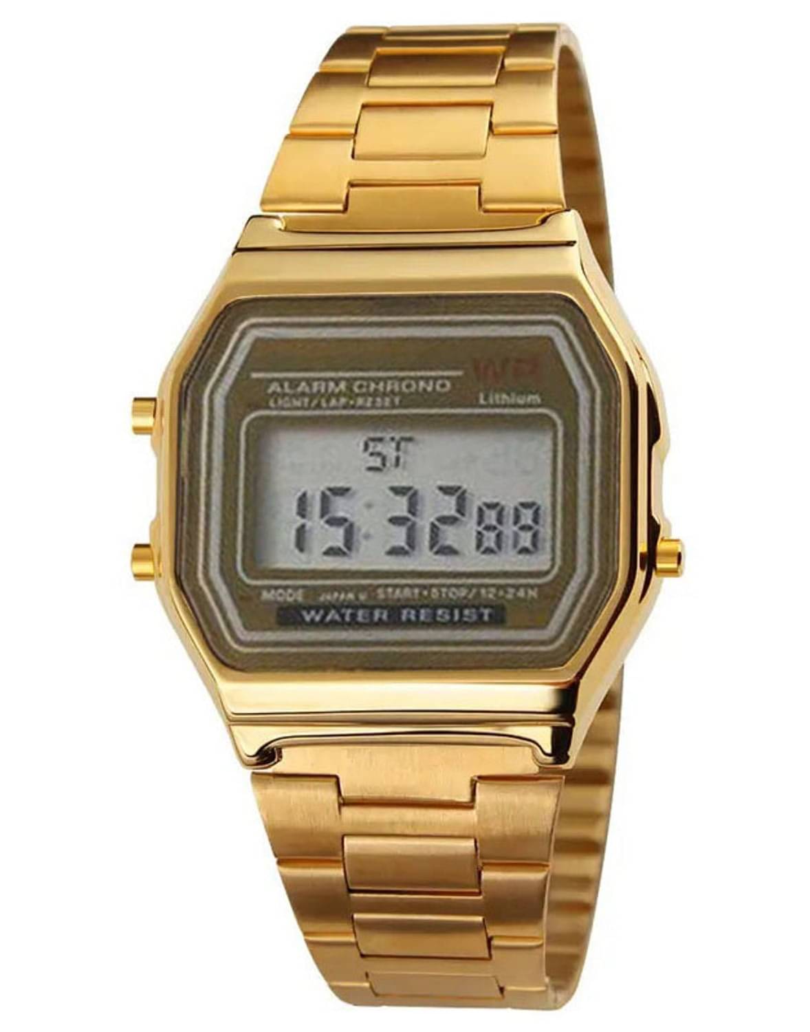     			acnos Gold Stainless Steel Analog Men's Watch
