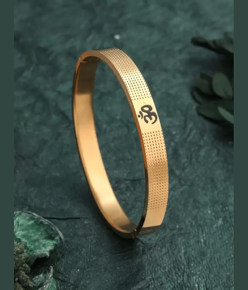 MGSV Gold Kada ( Pack of 1 ) - Bangles & Bracelets | Buy online on ZillyBuy