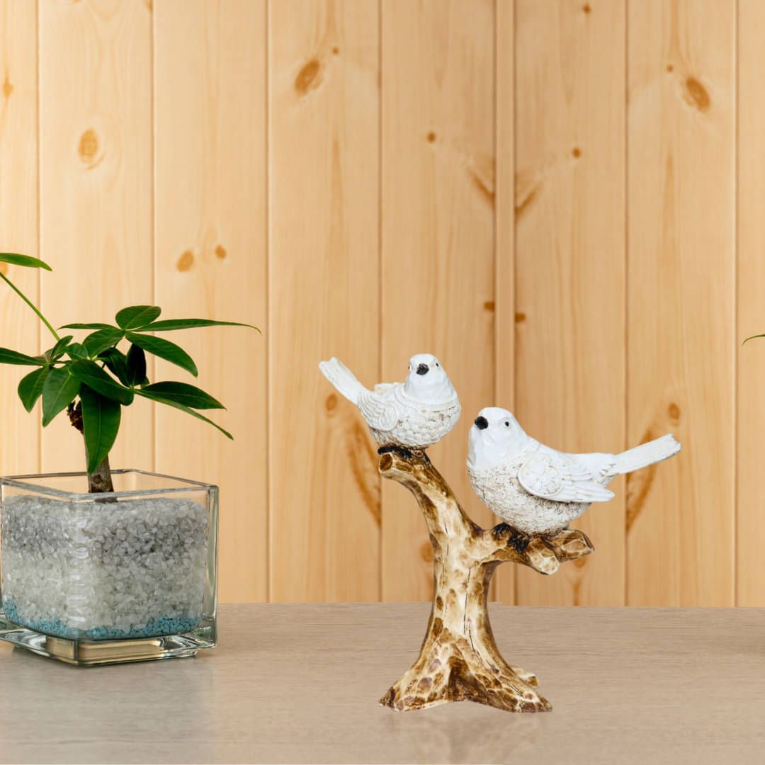     			Miss Peach Bird Showpiece 21 cm - Pack of 1