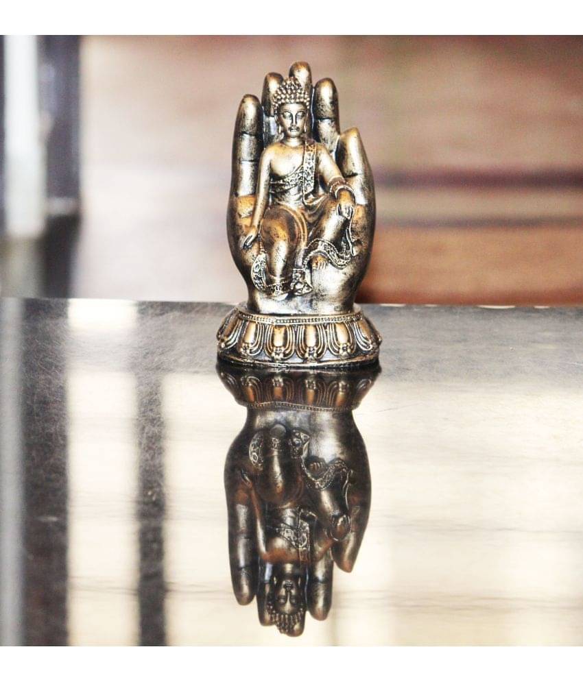     			Miss Peach Palm Buddha Showpiece 20 cm - Pack of 1