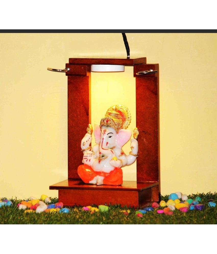 Miss Peach Palm Ganesha Showpiece 27 cm - Pack of 1     			Miss Peach Palm Ganesha Showpiece 27 cm - Pack of 1
