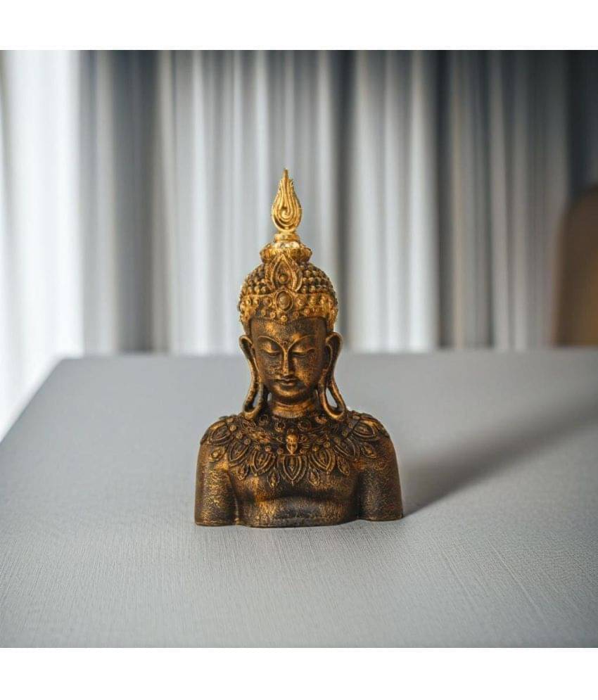     			Miss Peach Samadhi Buddha Showpiece 34.2 cm - Pack of 1