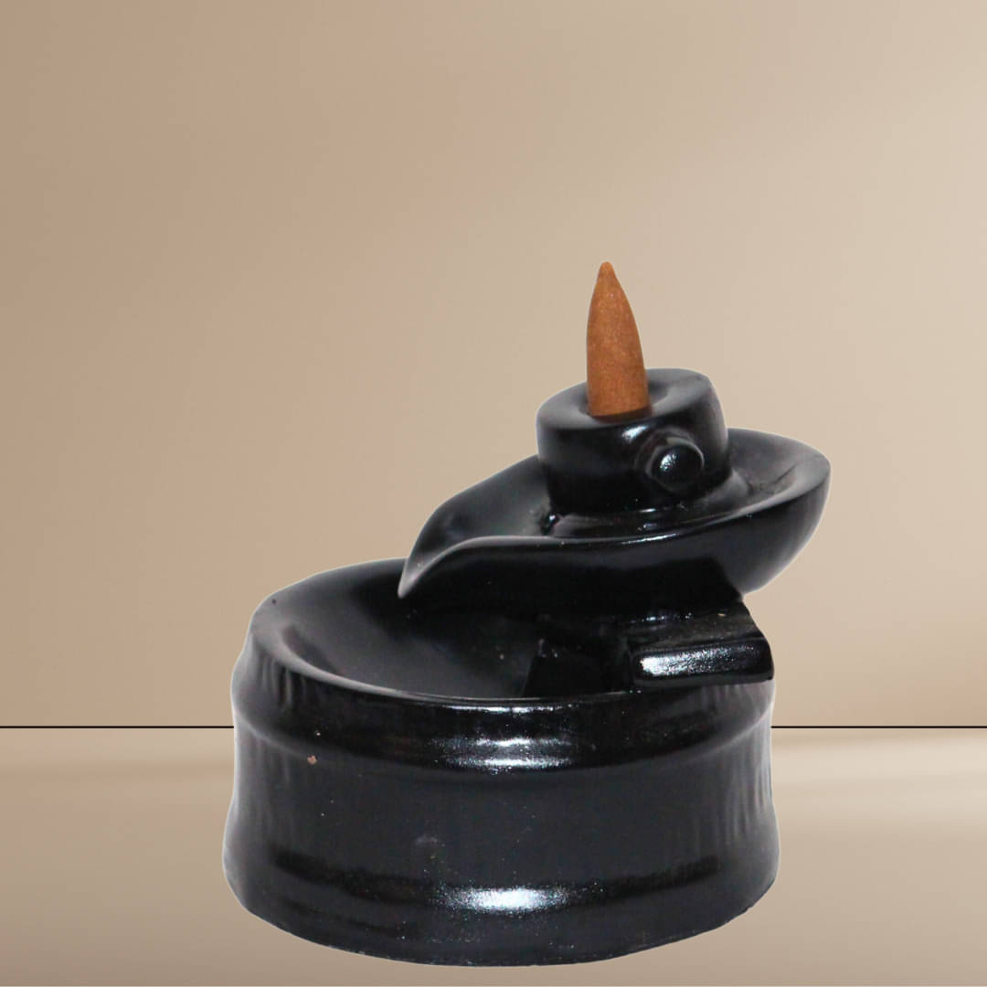Miss Peach Smoke Backflow Showpiece 12 cm - Pack of 1 Miss Peach Smoke Backflow Showpiece 12 cm - Pack of 1