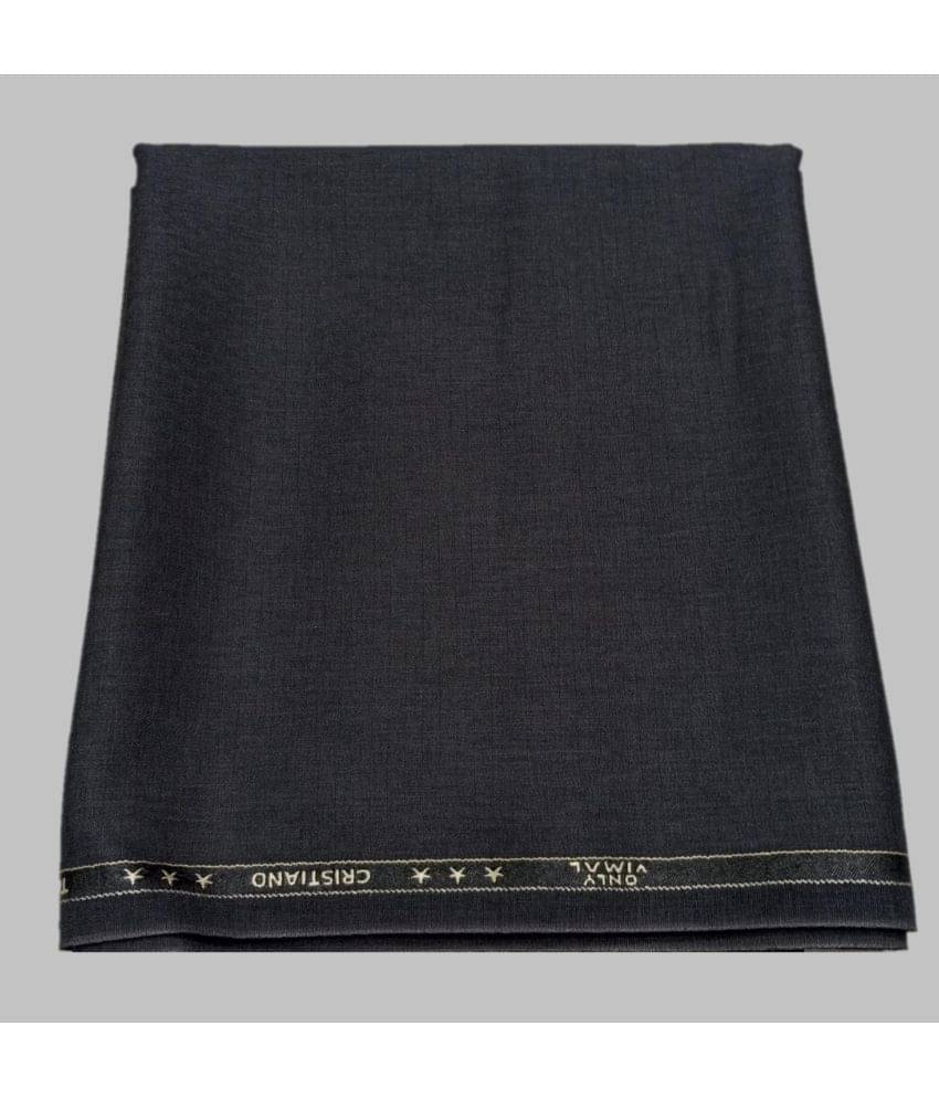 ONLY VIMAL Grey Polyester Blend Men's Unstitched Pant Piece ( Pack of 1 ) ONLY VIMAL Grey Polyester Blend Men's Unstitched Pant Piece ( Pack of 1 )