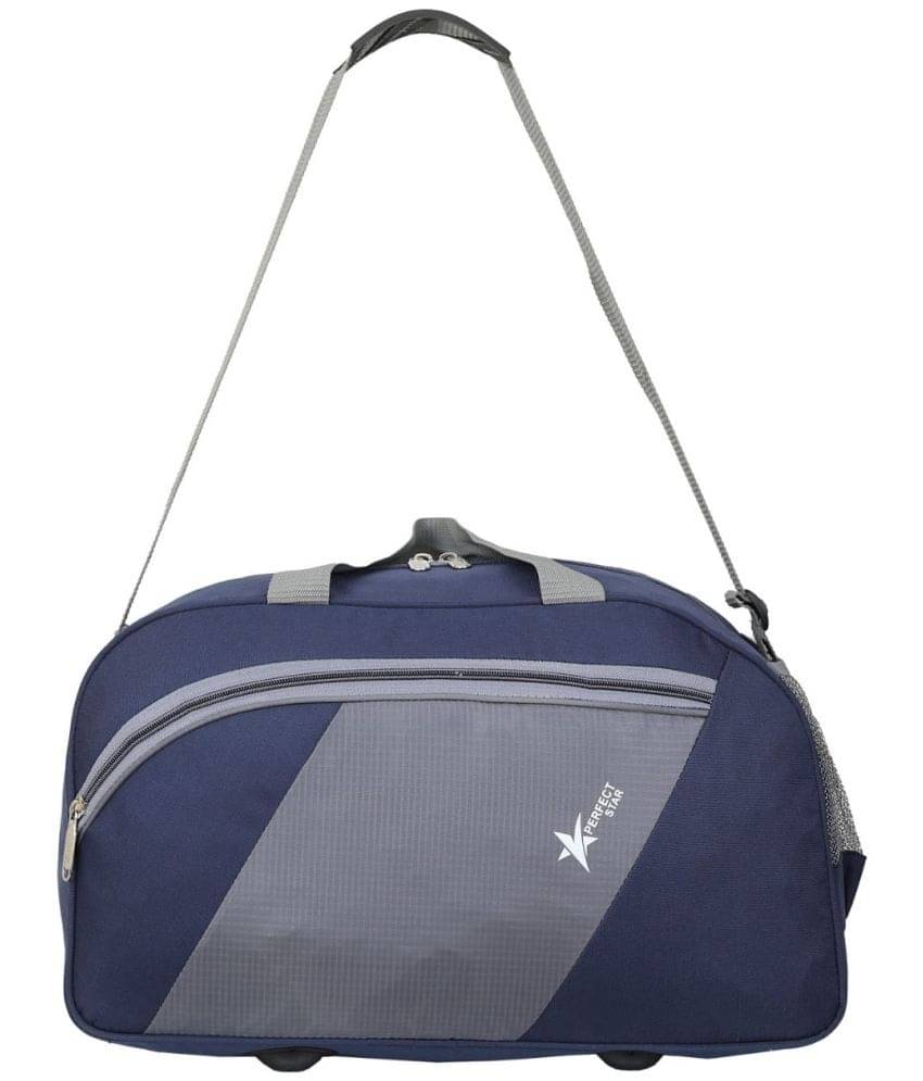     			Perfect Star 40 Ltrs Navy Polyester Duffle Bag