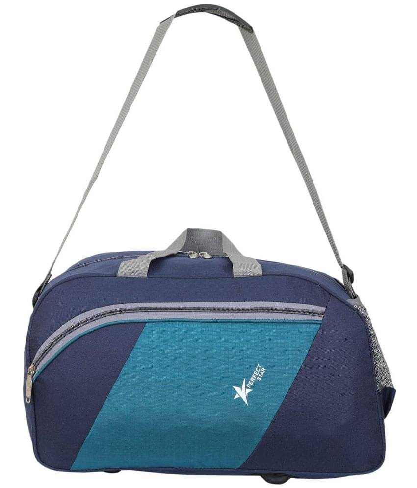     			Perfect Star 40 Ltrs Navy Polyester Duffle Bag
