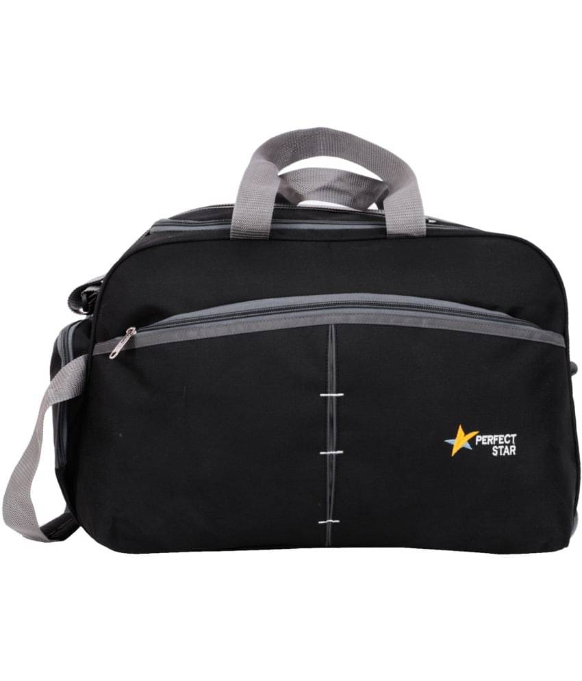     			Perfect Star 55 Ltrs Black Polyester Duffle Bag