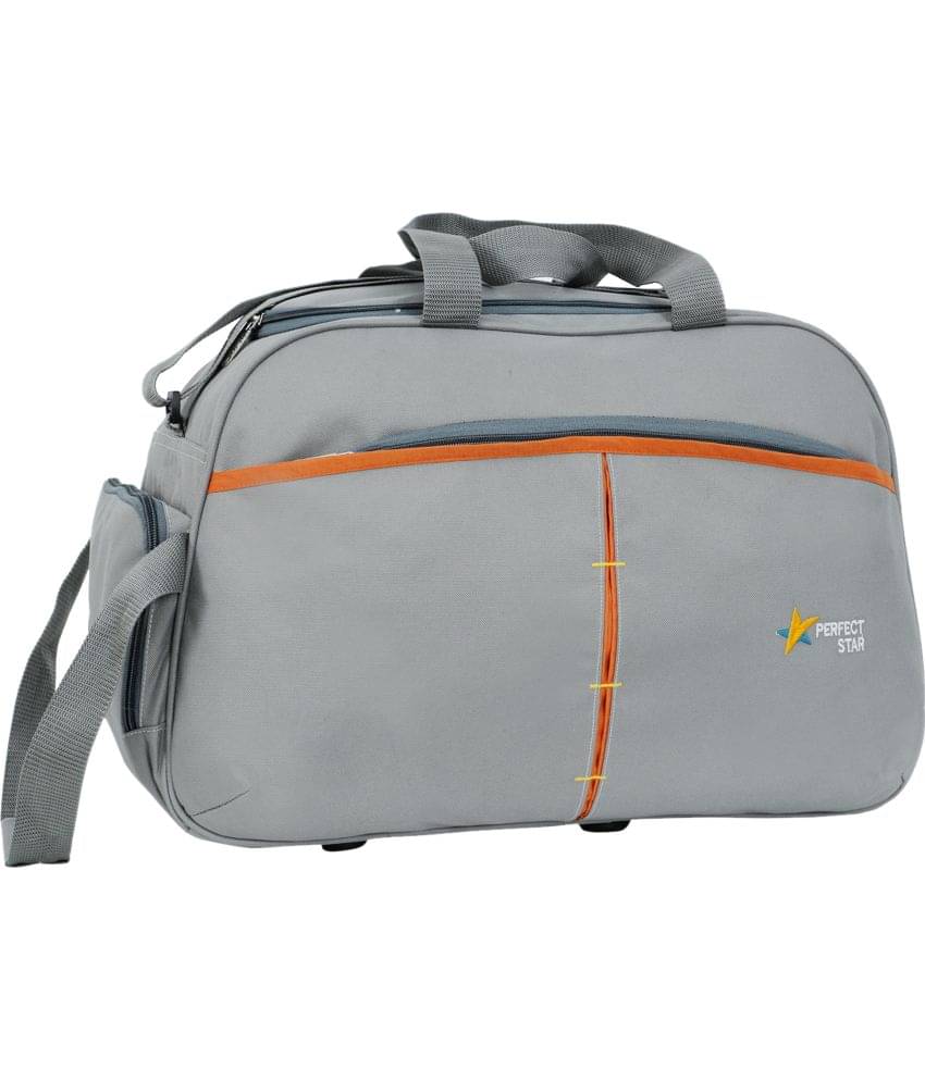     			Perfect Star 55 Ltrs Grey Polyester Duffle Bag