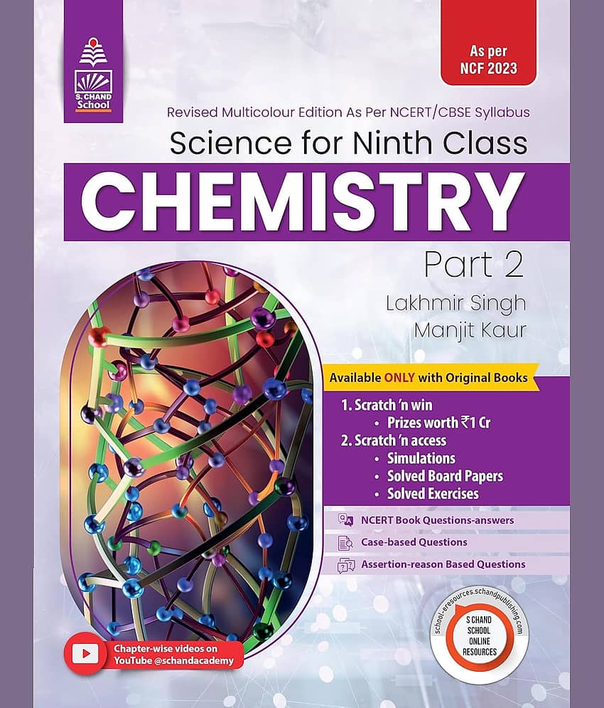 Science For Ninth Class Part 2 Chemistry (2024-25)