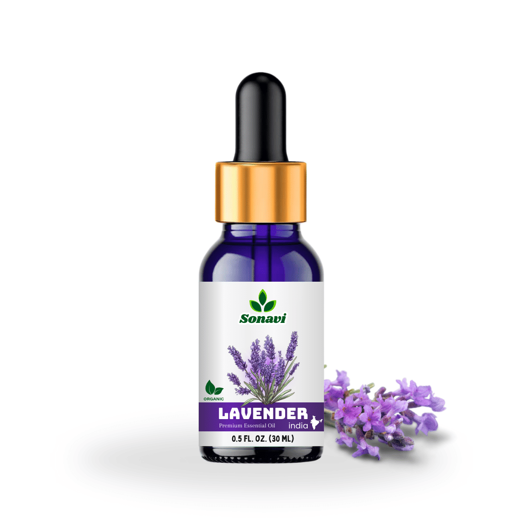 Sonavi Lavender Stress Relief Essential Oil Green With Dropper 30 mL ( Pack of 1 )