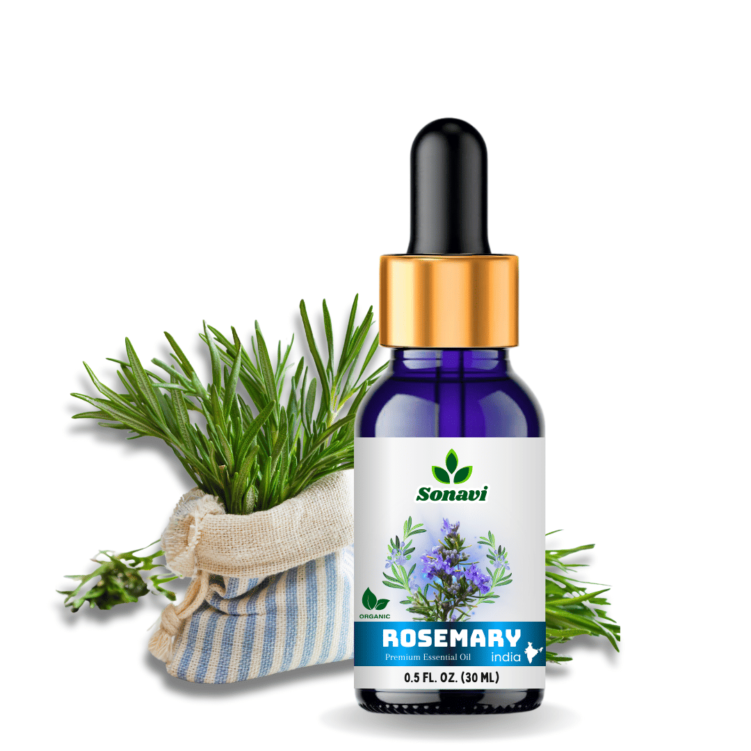 Sonavi Rosemary Stress Relief Essential Oil Green With Dropper 30 mL ( Pack of 1 )