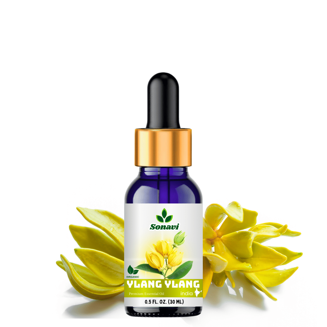 Sonavi Ylang-Ylang Stress Relief Essential Oil Green With Dropper 30 mL ( Pack of 1 )