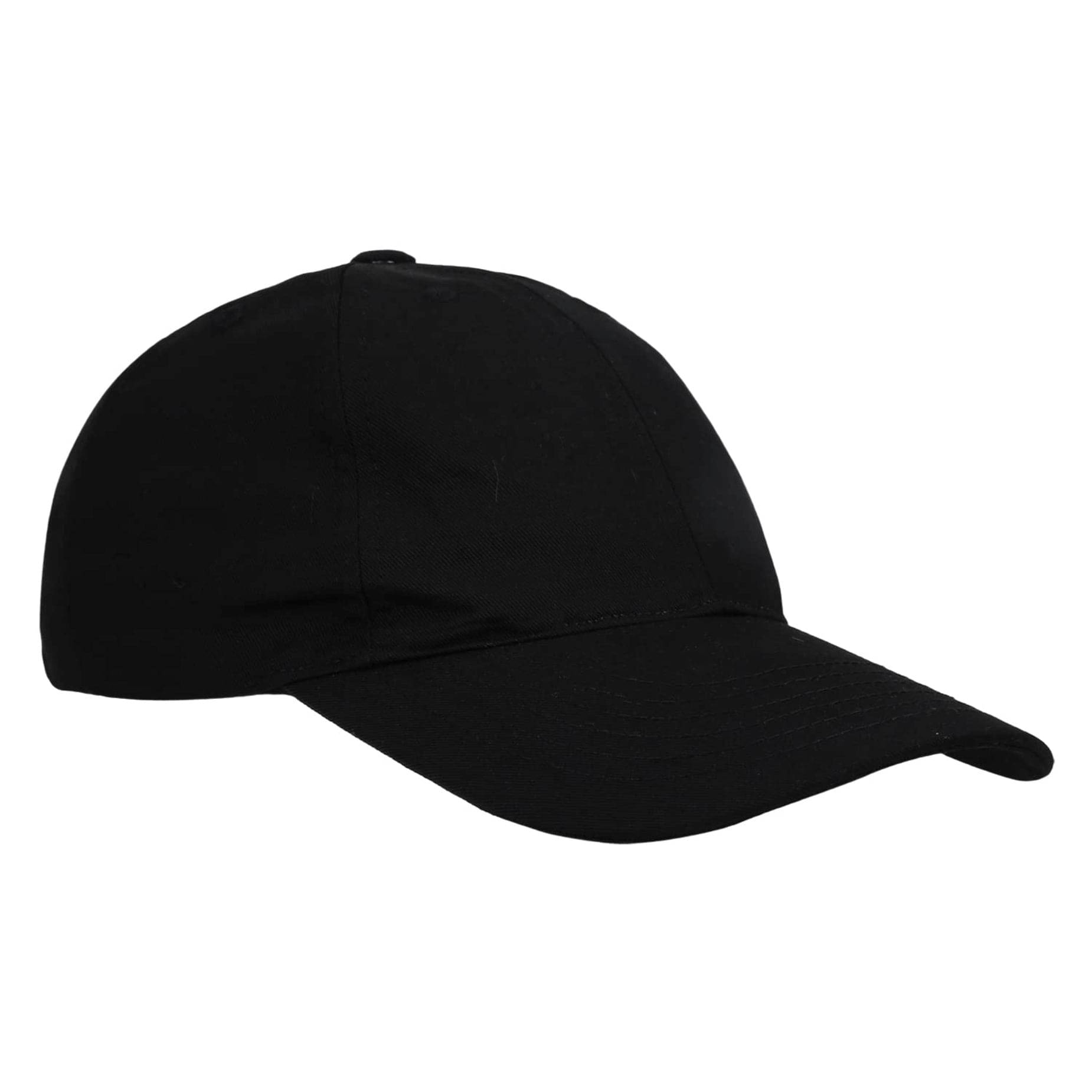 THRIFTKART Black Cotton Blend Men's Cap ( Pack of 1 ) THRIFTKART Black Cotton Blend Men's Cap ( Pack of 1 )