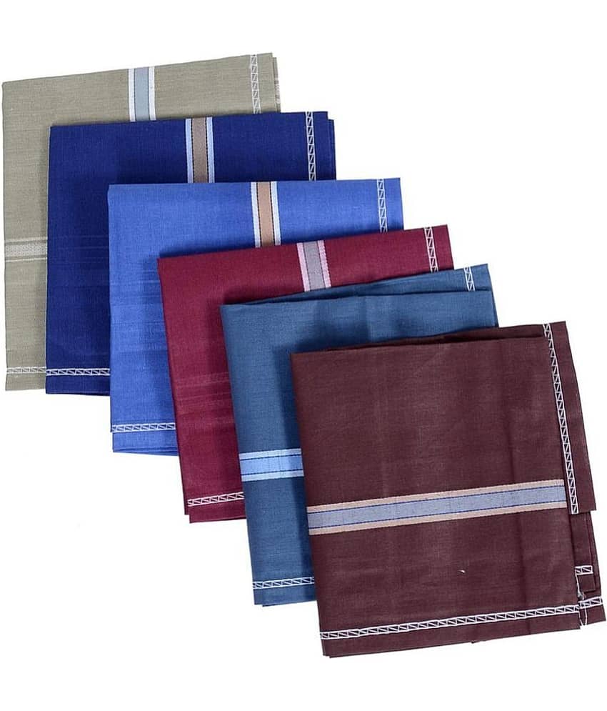 THRIFTKART Multicolor Cotton Men's Handkerchief ( Pack of 6 ) - Jewellery Sets | Buy online on ZillyBuy