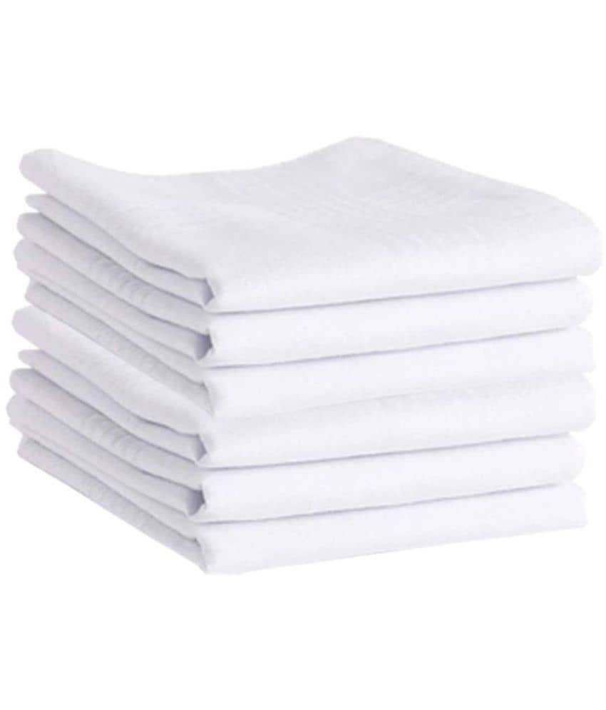 THRIFTKART White Cotton Men's Handkerchief ( Pack of 12 ) - Jewellery Sets | Buy online on ZillyBuy