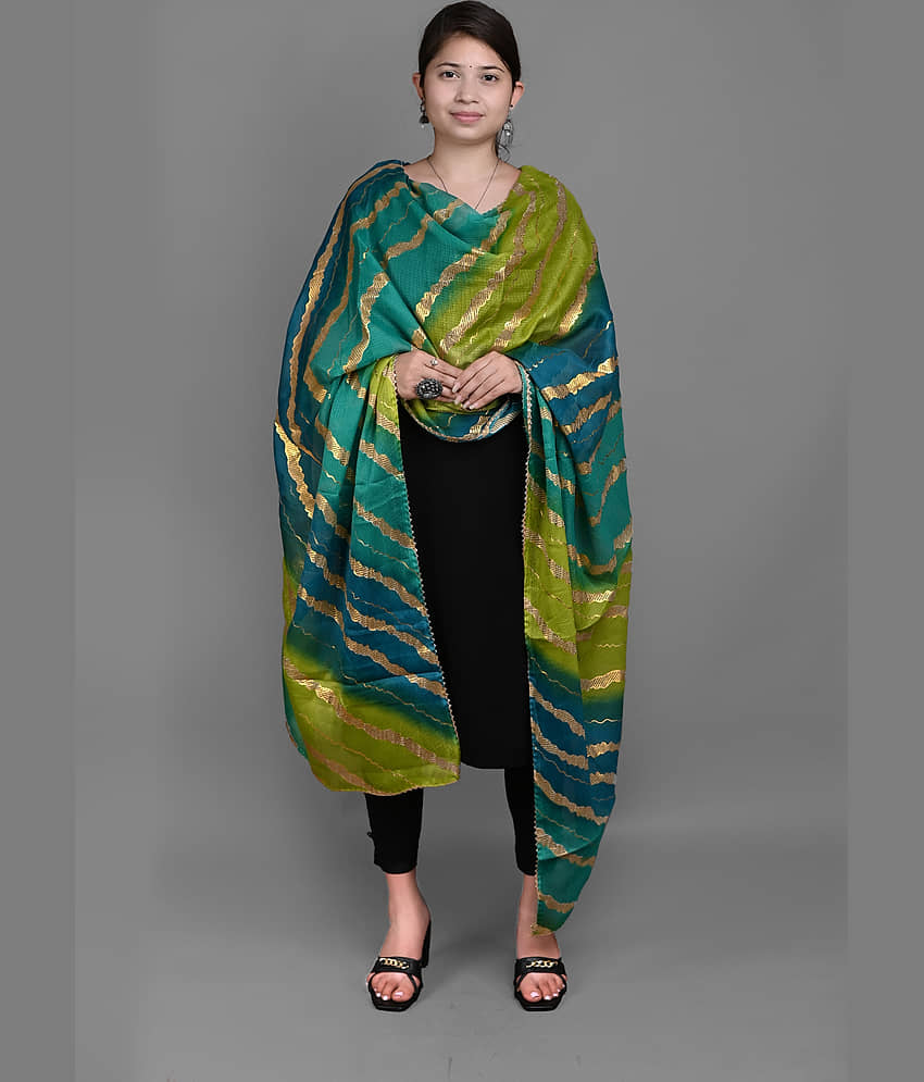 Apratim Multicolor Cotton Blend Women's Dupatta - ( Pack of 1 ) - Dupattas & Shawls | Buy online on ZillyBuy