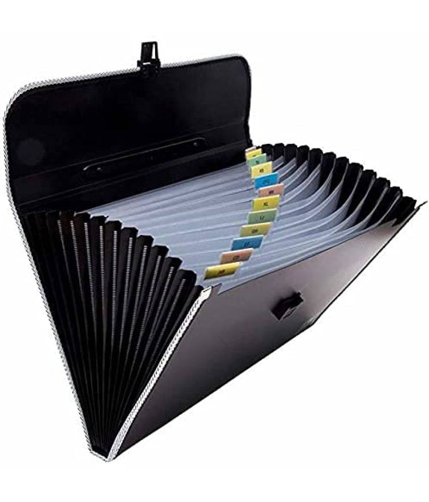     			Bluedeal Black File Folder ( Pack of 1 )