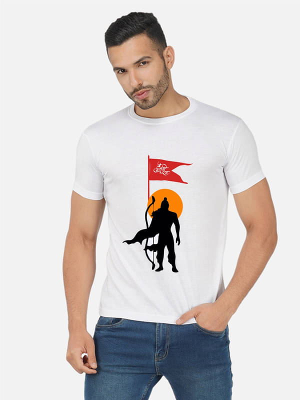     			CHOZI Pack of 1 Cotton Regular Fit Men's T-Shirt ( White )