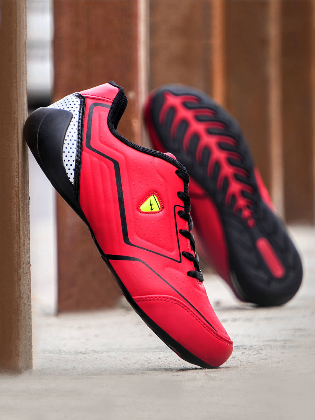     			Campus FLASH Red Men's Sports Running Shoes