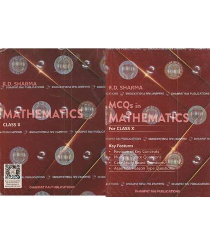 Cbse Mathematics Class 10 With Include Mcq Dhanpat Rai Publications (Paperback, R. D. SHARMA) Cbse Mathematics Class 10 With Include Mcq Dhanpat Rai Publications (Paperback, R. D. SHARMA)