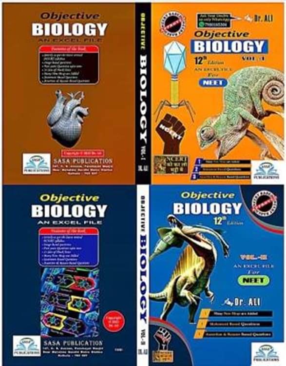     			Dr. Ali Objective Biology For NEET  (12th Edition)