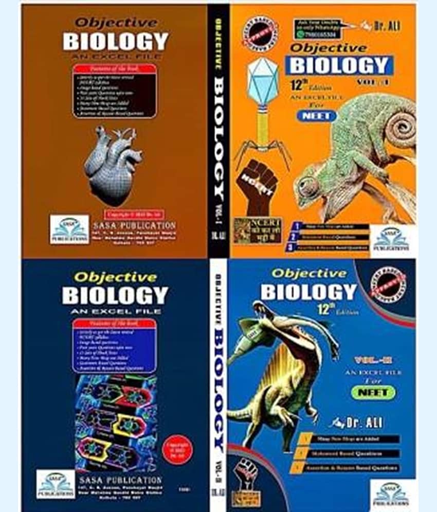 Dr. Ali Objective Biology For NEET (12th Edition) - Stationery | Buy online on ZillyBuy