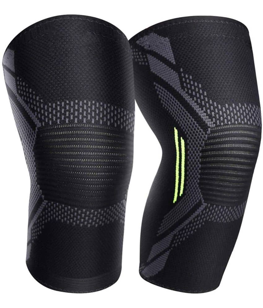 Knee Support Cap for Pain Relief, Sports, Gym, Exercise, Running for Men & Women (1 Pair) - Sports and Fitness Equipment | Buy online on ZillyBuy