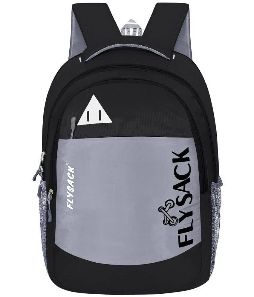 FLYSACK Black PU Backpack ( 30 Ltrs ) - Handbags | Buy online on ZillyBuy