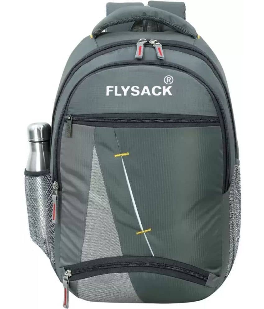 FLYSACK Grey PU Backpack ( 30 Ltrs ) - Handbags | Buy online on ZillyBuy