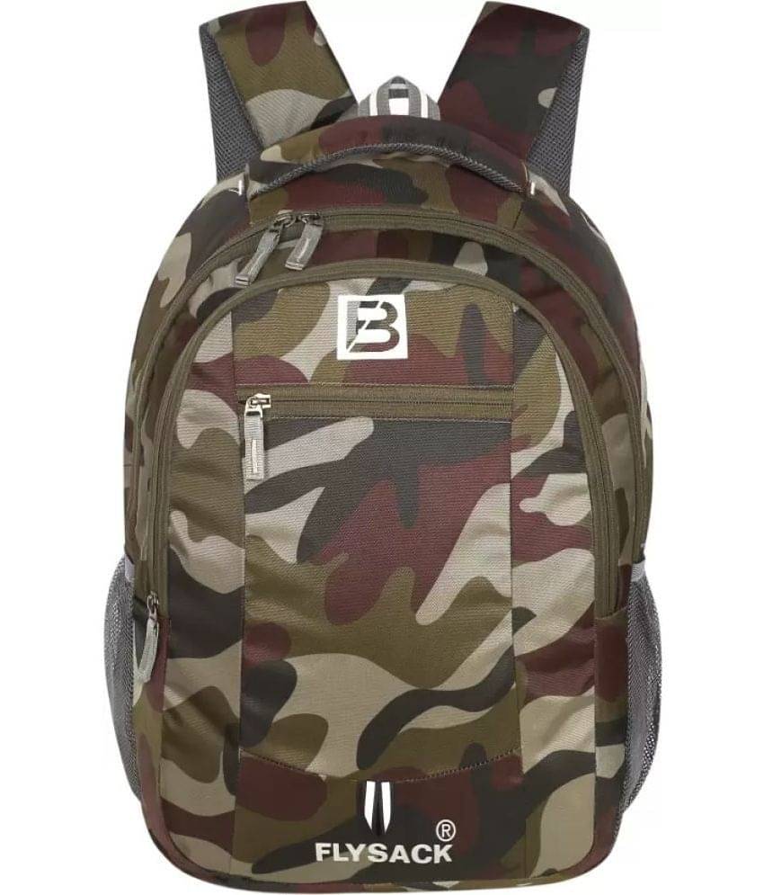     			FLYSACK Multi Color PU Backpack ( 30 Ltrs )