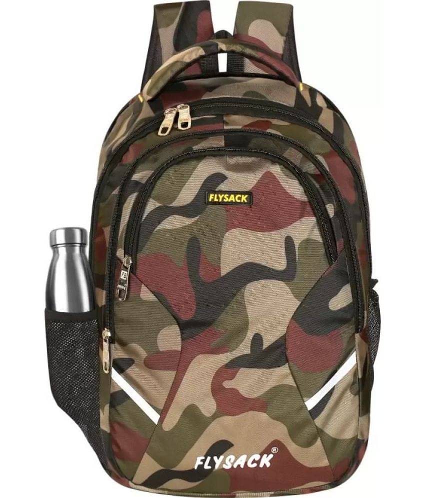     			FLYSACK Multi Color PU Backpack ( 30 Ltrs )