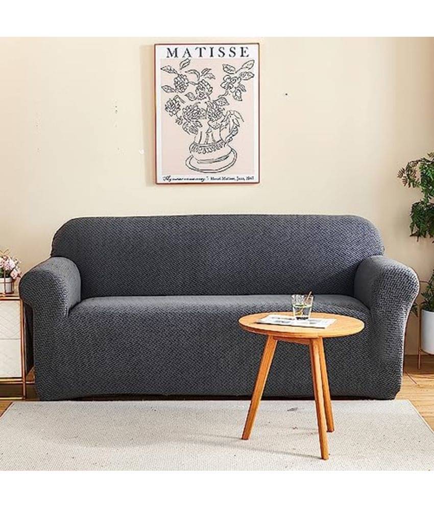 House Of Quirk 1 Seater Polyester Sofa Cover ( Pack of 1 )     			House Of Quirk 1 Seater Polyester Sofa Cover ( Pack of 1 )