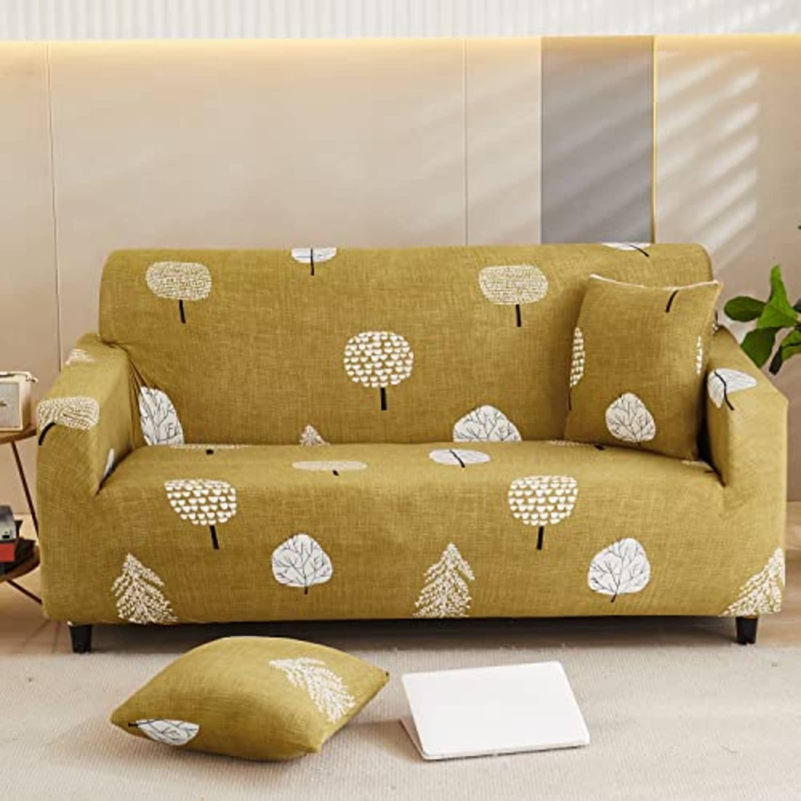 House Of Quirk 1 Seater Polyester Sofa Cover ( Pack of 1 )