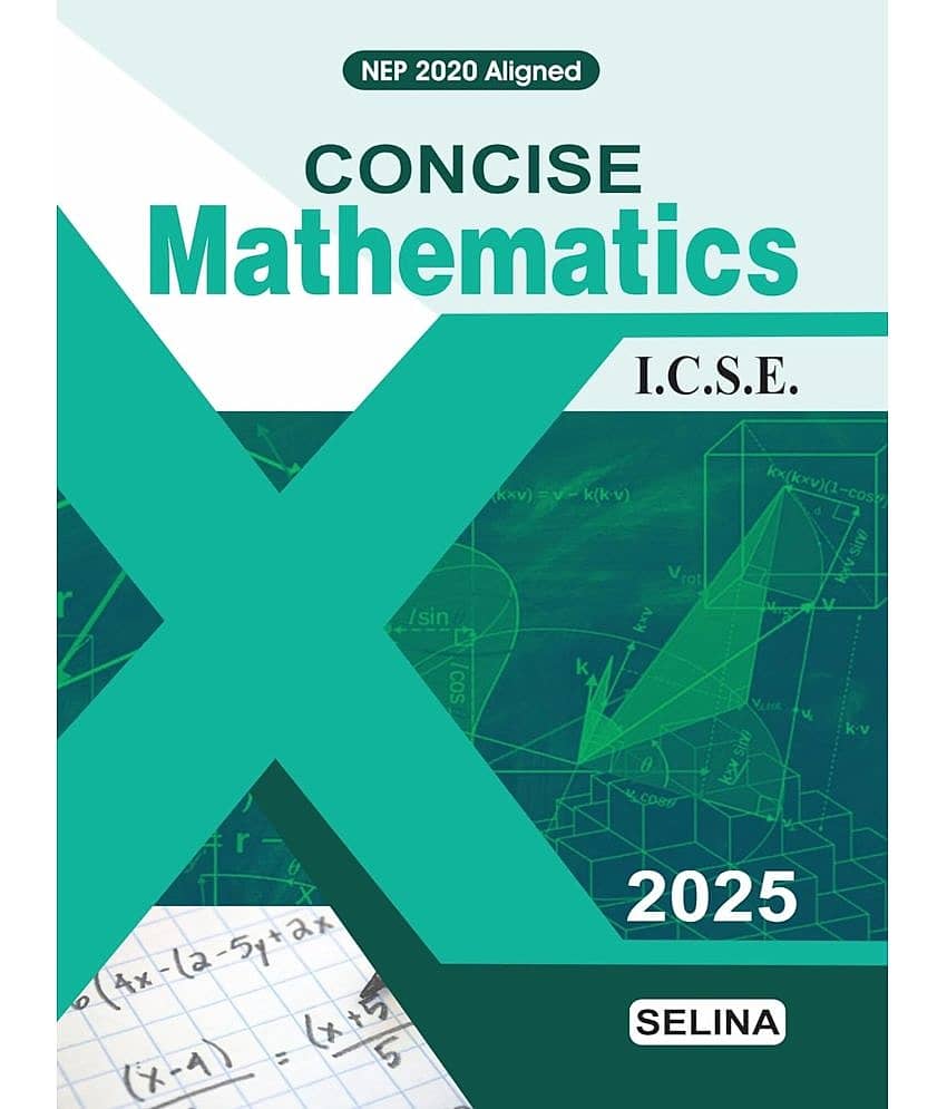 ICSE CONCISE MATHEMATICS CLASS X (2025) - Stationery | Buy online on ZillyBuy