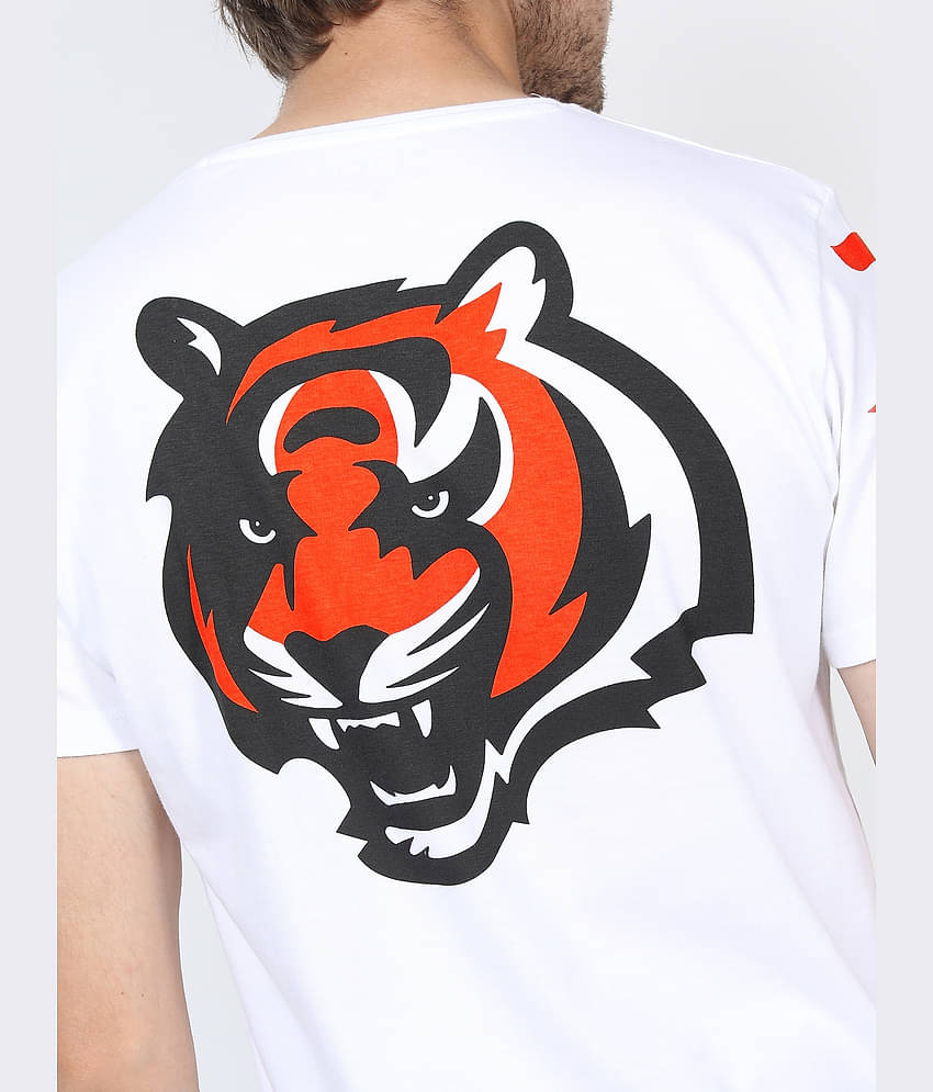 Ketch Pack of 1 100% Cotton Slim Fit Men's T-Shirt ( White )