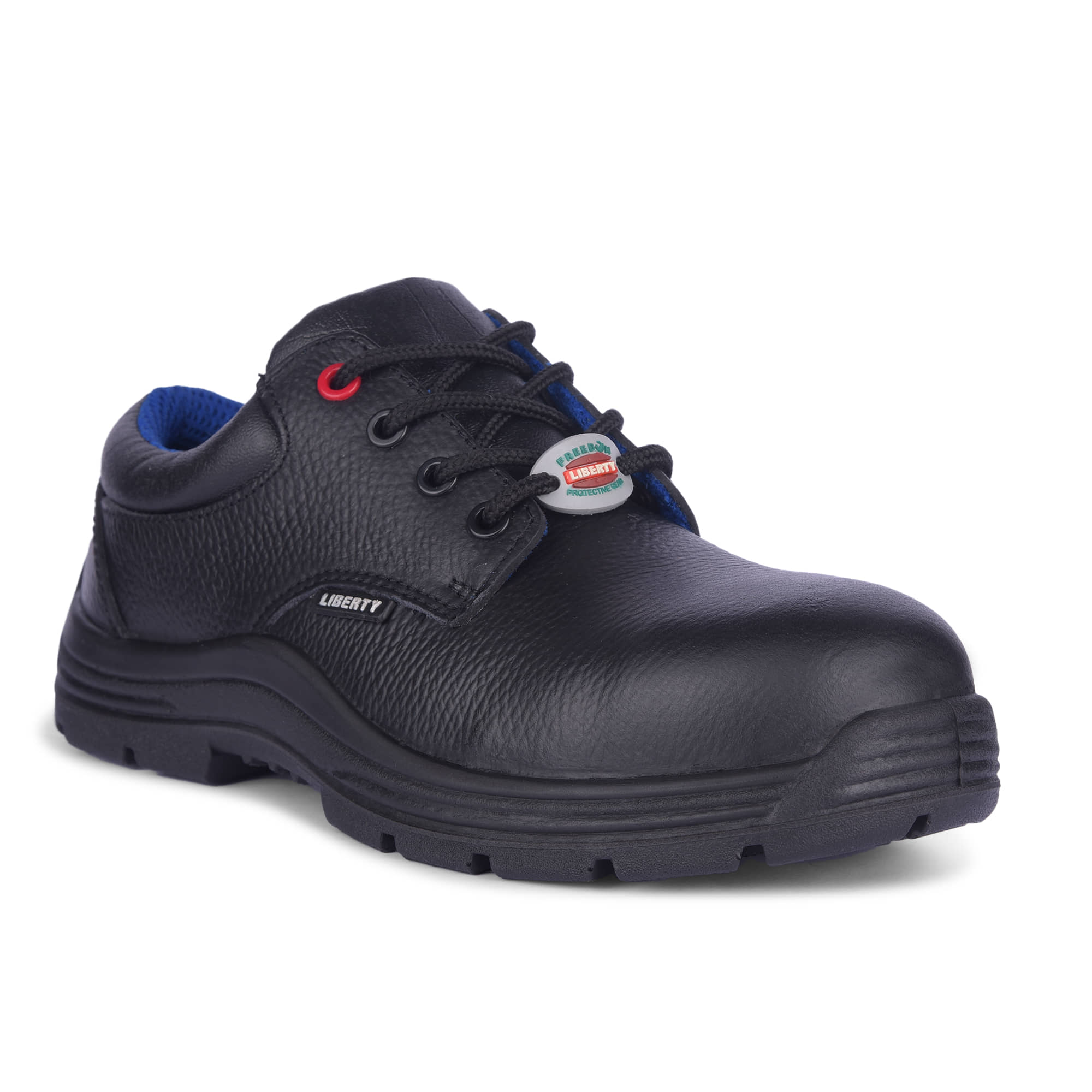 Liberty Derby Black Safety Shoes