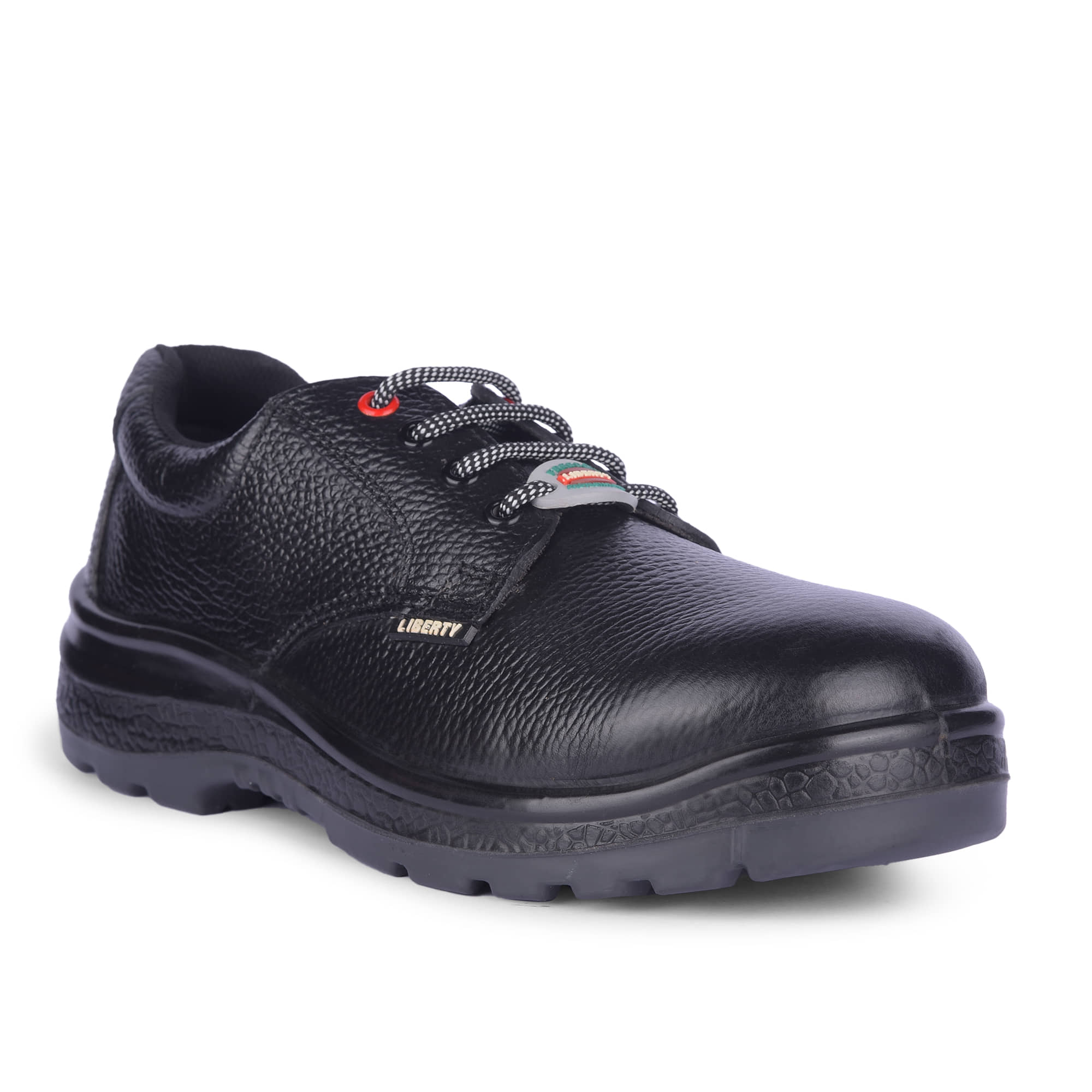 Liberty Derby Black Safety Shoes