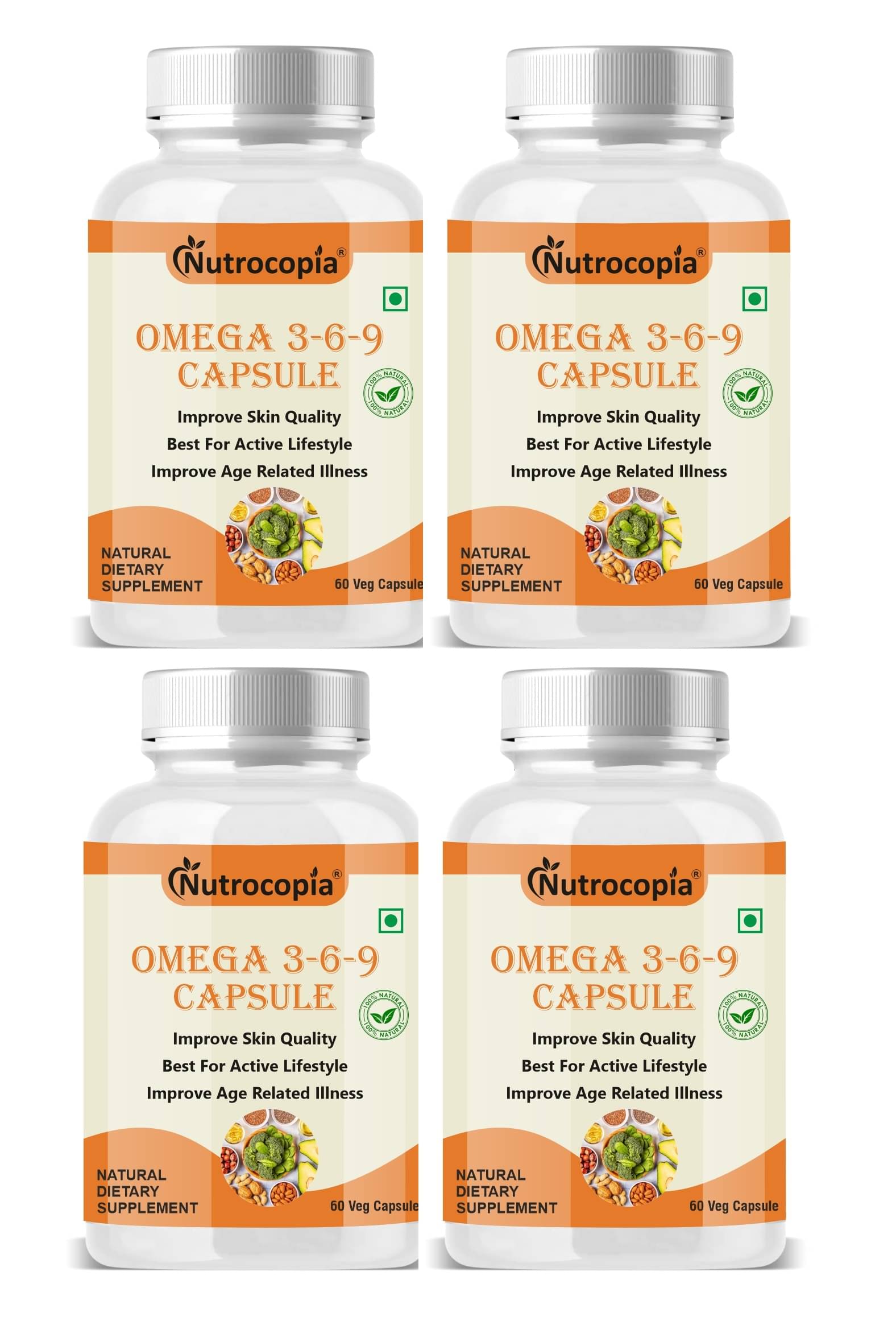     			NUTROCOPIA Special Supplement Capsule 240 no.s ( Pack of 4 )