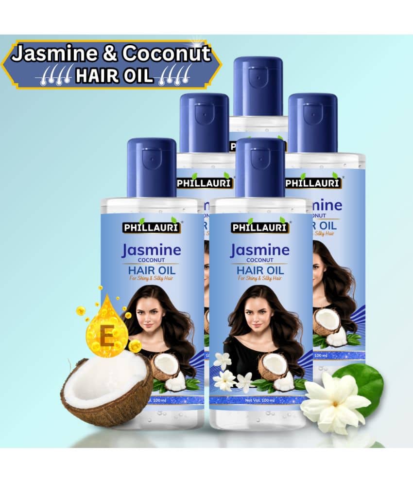 Phillauri Anti Dandruff Jasmine oil 500 ml ( Pack of 5 )