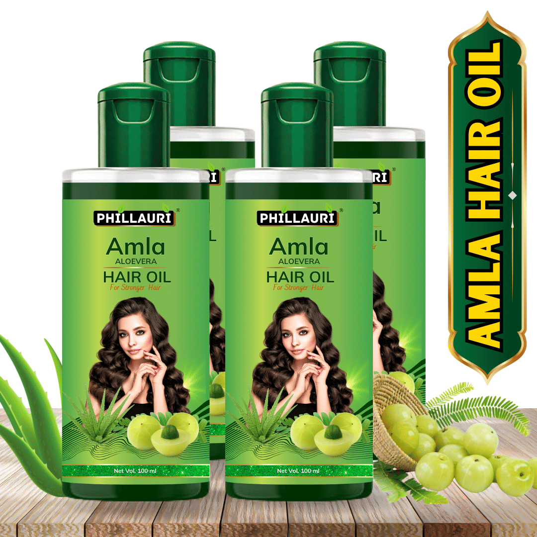 Phillauri Anti Hair Fall Amla Oil 400 ml ( Pack of 4 )
