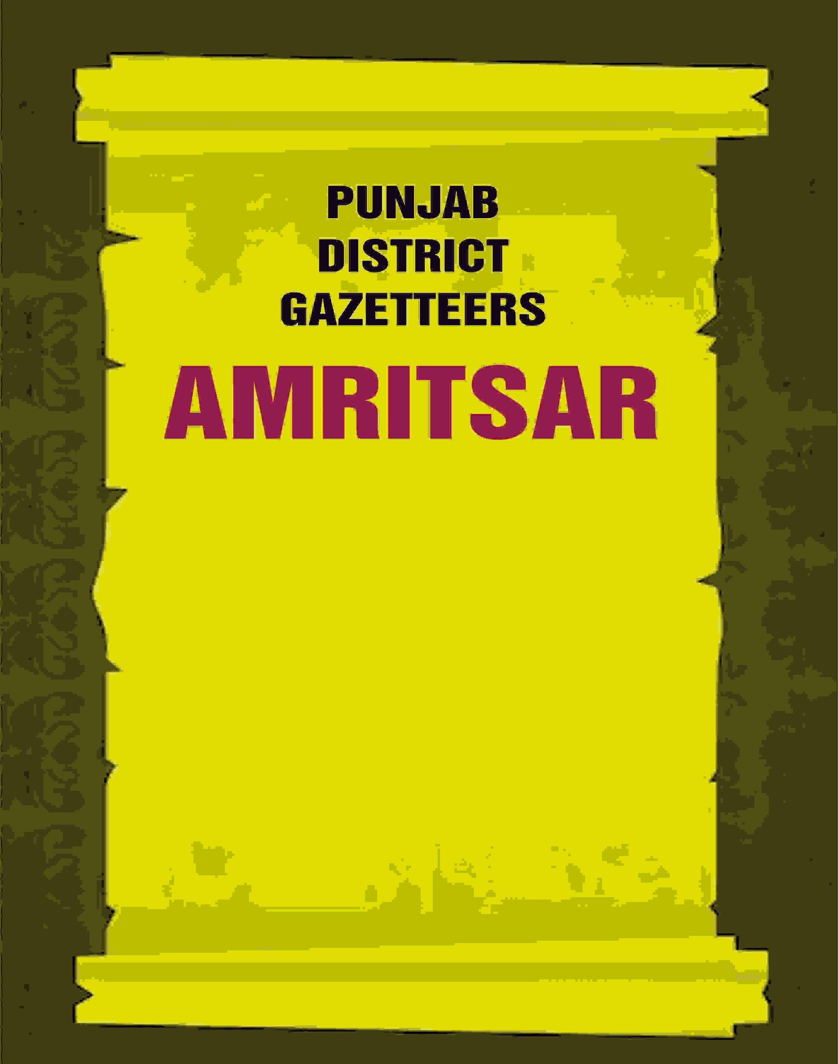     			Punjab District Gazetteers: Amritsar 2nd