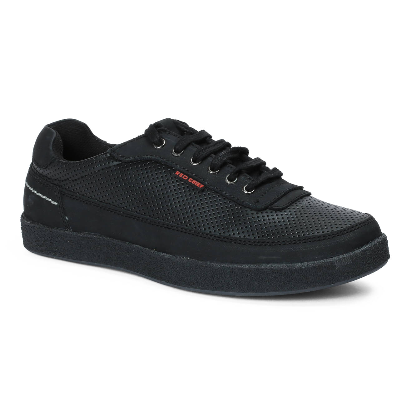     			Red Chief RC3484 001 Black Men's Sneakers