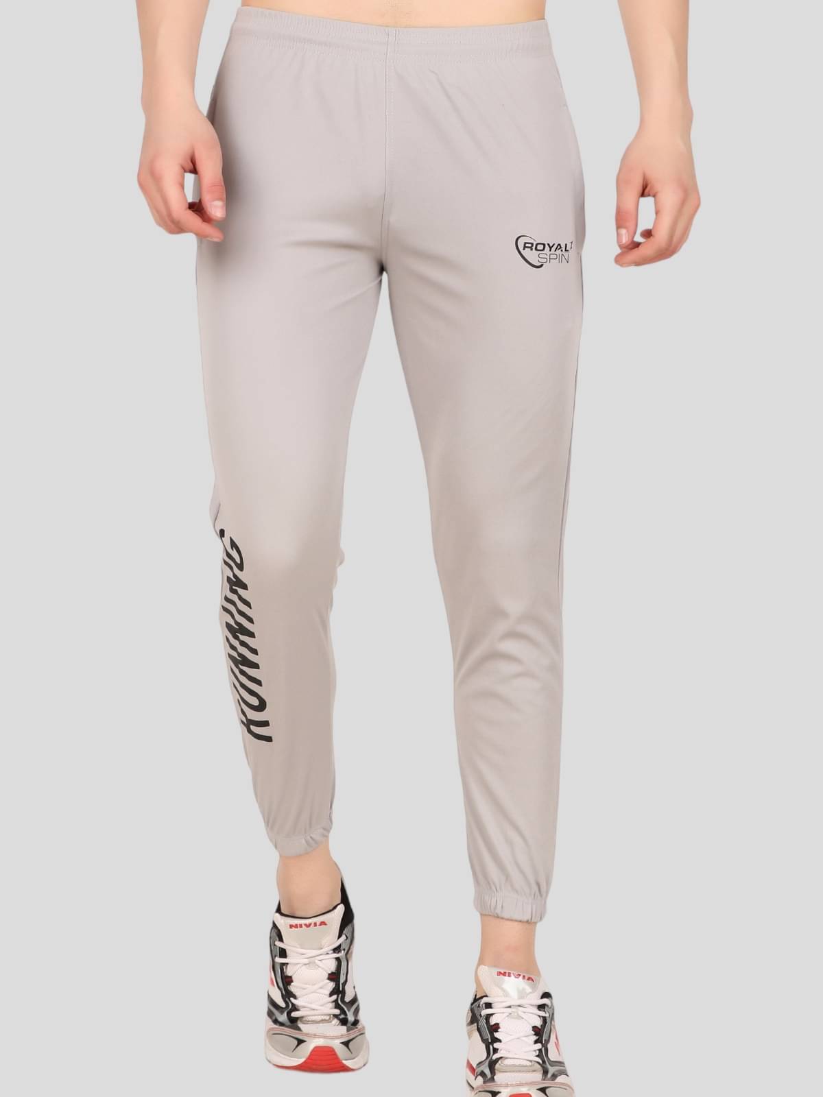     			Roya,l spin Light Grey Polyester Men's Joggers ( Pack of 1 )