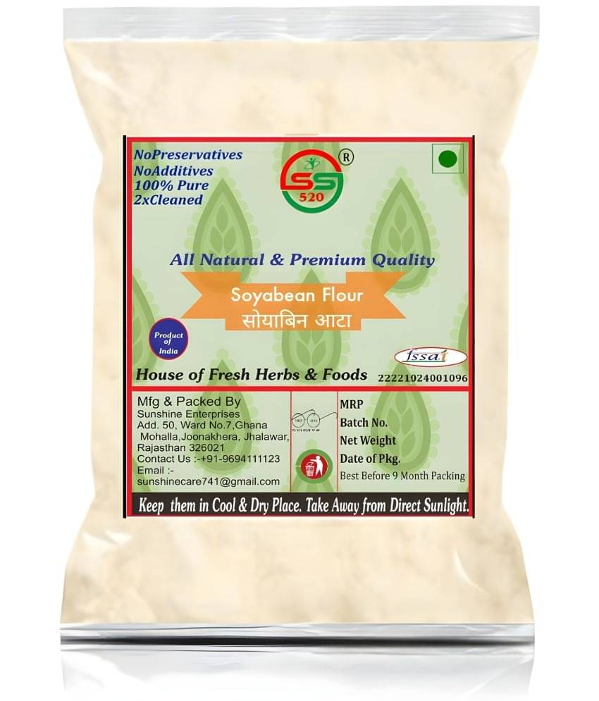 SS520 Soyabean Flour 200g. Organic Soyabin Ka Aata Soya Powder 200 gm     			SS520 Soyabean Flour 200g. Organic Soyabin Ka Aata Soya Powder 200 gm