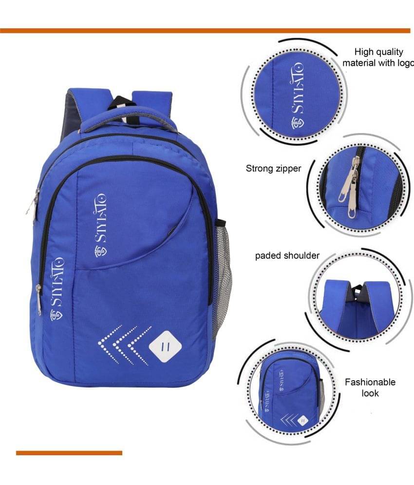    			STYLATO Multicolor Polyester Backpack ( 45 Ltrs )