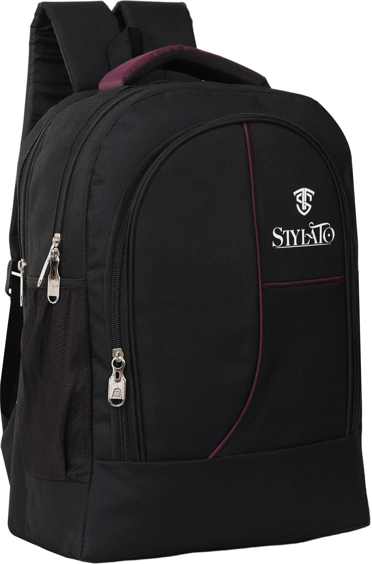 STYLATO Purple Polyester Backpack ( 22 Ltrs ) - Handbags | Buy online on ZillyBuy