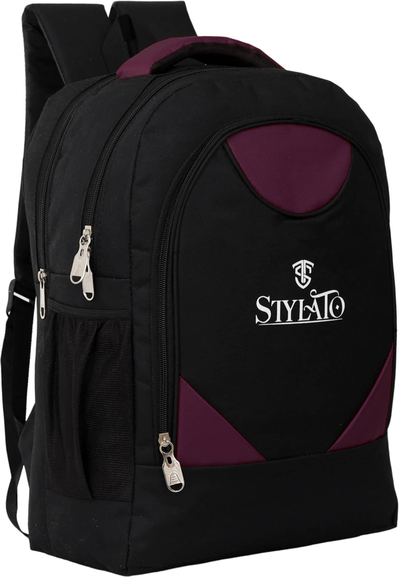 STYLATO Purple Polyester Backpack ( 26 Ltrs ) - Handbags | Buy online on ZillyBuy