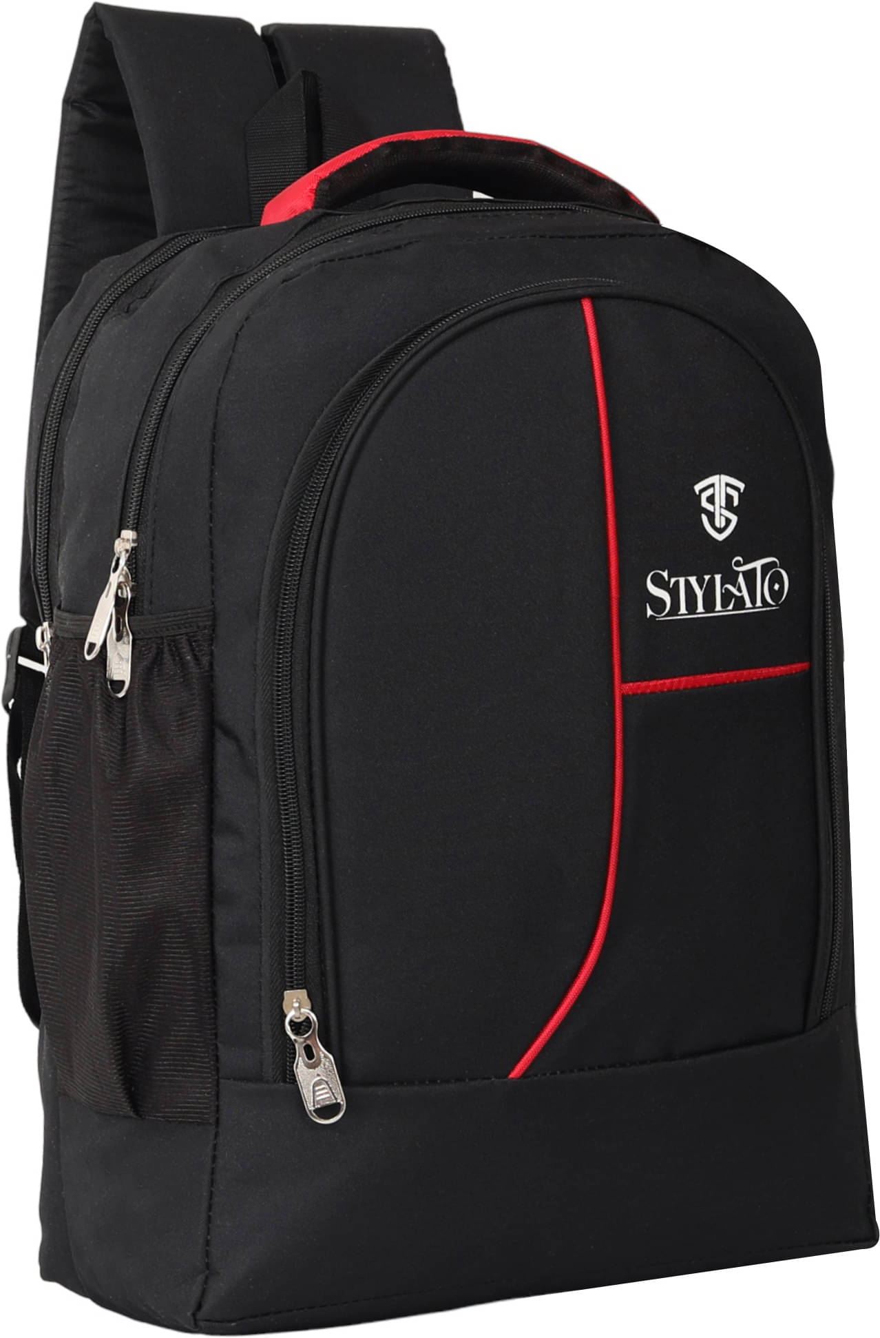     			STYLATO Red Polyester Backpack ( 22 Ltrs )