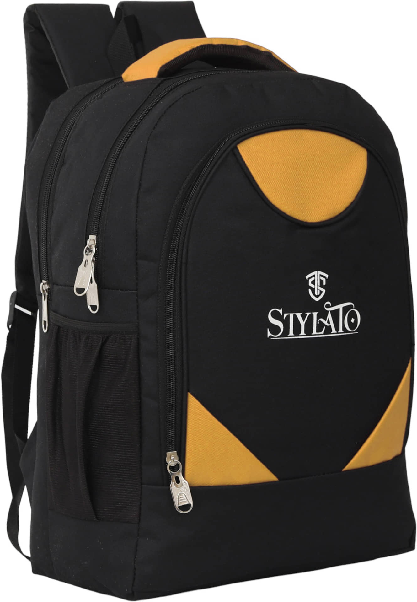 STYLATO Yellow Polyester Backpack ( 26 Ltrs ) - Handbags | Buy online on ZillyBuy